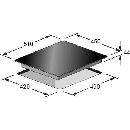 Электрическая варочная панель Kaiser (Кайзер) KCT 4745 F