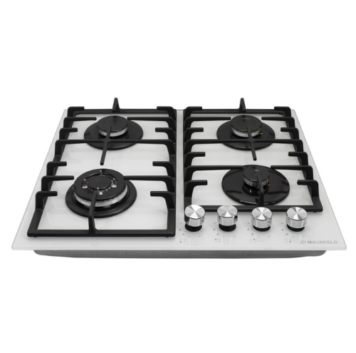 Газовая варочная панель MAUNFELD (Маунфилд) EGHG.64.33CW/G белый + ВИДЕО О ТОВАРЕ