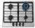 Газовая варочная панель Haier (Хайер) HHX-M64CWX