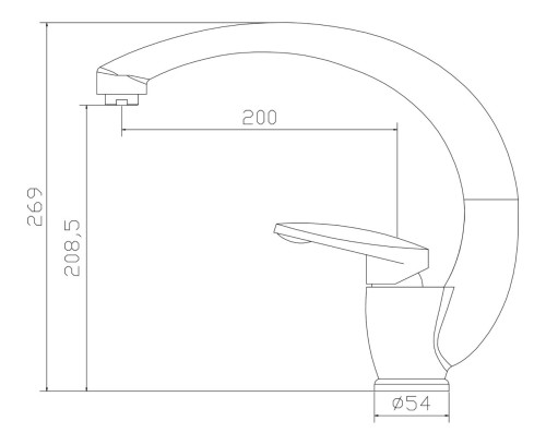 Смеситель Seaman Eco Venice SSN-0900
