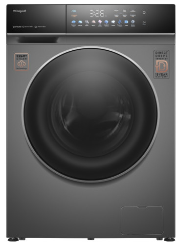 Стиральная машина Weissgauff (Вайсгауф) WM 62210 Direct Drive Touch Inverter Steam Grey