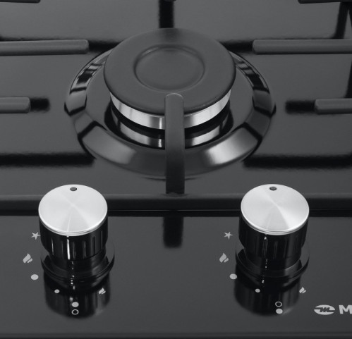 Газовая варочная панель MAUNFELD (Маунфилд) EGHE.32.3EB/G черный + ВИДЕО О ТОВАРЕ