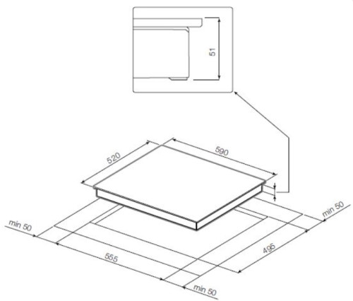 Электрическая варочная панель Graude (Грауде) EK 60.0 W