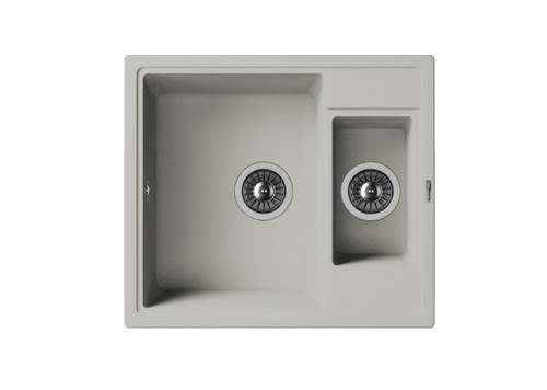 Кухонная мойка Florentina (Флорентина) Липси 580К, грей