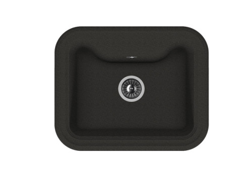 Кухонная мойка Florentina (Флорентина) Крит 630, черный
