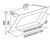 Вытяжка Falmec (Фалмек) Quasar Glass Black 60 Вытяжка Falmec (Фалмек) Quasar Glass Black 60
