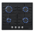 Газовая варочная панель MAUNFELD (Маунфилд) EGHE.64.3EB/G черный