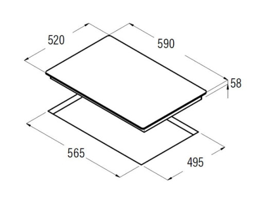Индукционная варочная панель Cata (Ката) I 6104 BK