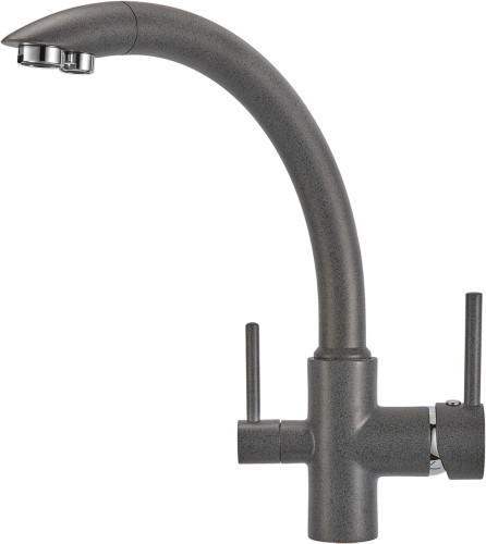 Смеситель для кухни Granula GR-2615 gr, графит