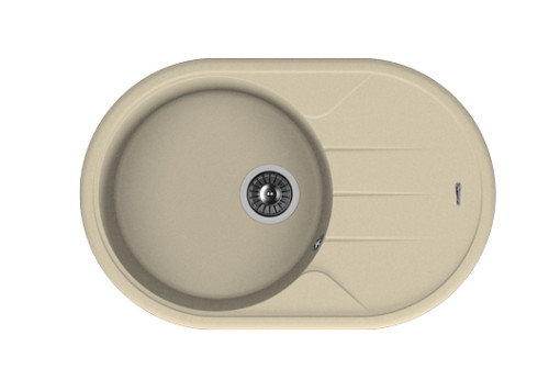 Кухонная мойка Florentina (Флорентина) Лотос 780, шампань