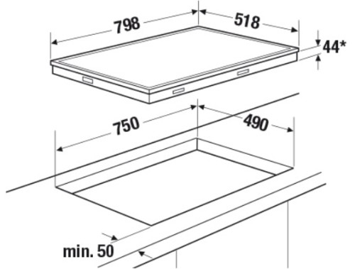 Электрическая варочная панель Kuppersbusch (Купперсбуш) KE 8330.0 SR