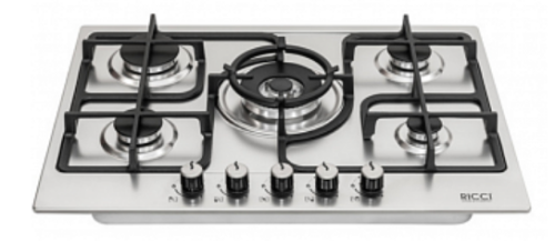 Газовая варочная панель RICCI (Риччи) RGN-ST5003IX