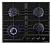 Газовая варочная панель MAUNFELD (Маунфилд) EGHG.64.43CB/G