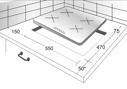 Газовая варочная панель EXITEQ (Экзитег) PL 640 SGB(B)-E