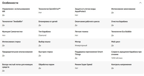 Стиральная машина Samsung (Самсунг) WW70AG6S23AELP