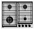 Газовая варочная панель Korting (Кёртинг) HG 6302 CTW