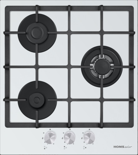 Газовая варочная панель HOMSair (ХОМСэйр) HGG433TGCWH