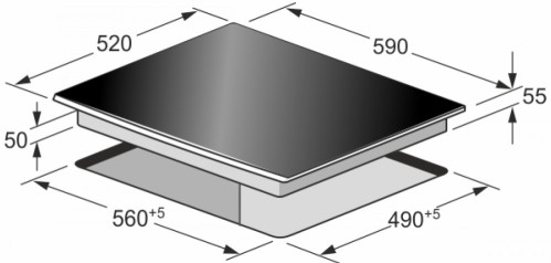 Индукционная варочная панель Kaiser (Кайзер) KCT 6730 FIG