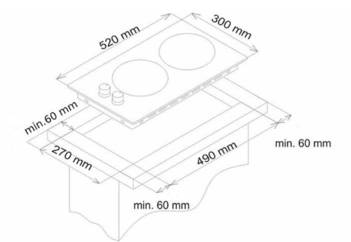 Электрическая варочная панель Simfer (Симфер) H30E02B016