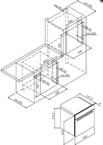 Электрический духовой шкаф Graude (Грауде) BMP 60.0 S