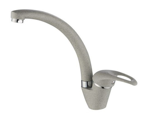 Смеситель для кухни Paulmark (Паульмарк) Holstein Ho212057-310, серый