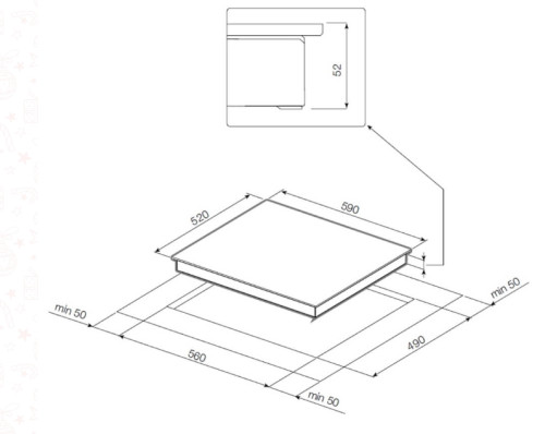 Электрическая варочная панель Graude (Грауде) EK 60.2 E