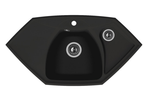 Кухонная мойка Florentina (Флорентина) Сардиния, антрацит