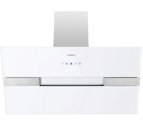Вытяжка MAUNFELD (Маунфилд) Mersey 90 нержавеющая сталь/белое стекло