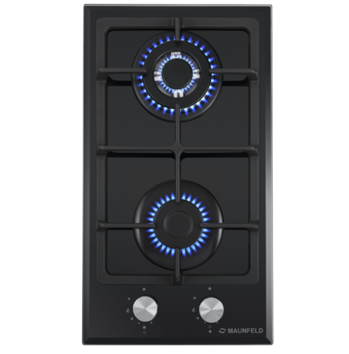 Газовая варочная панель MAUNFELD (Маунфилд) EGHG.32.33CB/G черный + ВИДЕО О ТОВАРЕ