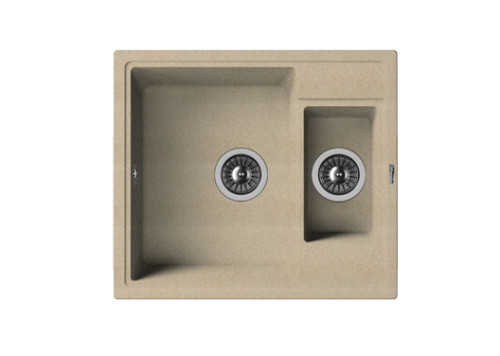 Кухонная мойка Florentina (Флорентина) Липси 580К, песочный