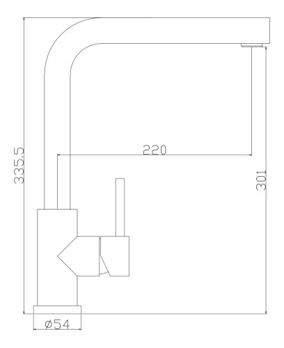 Смеситель Seaman Eco Venice SSN-0983A