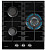 Газовая варочная панель Hiberg (Хайберг) VM 4534 B
