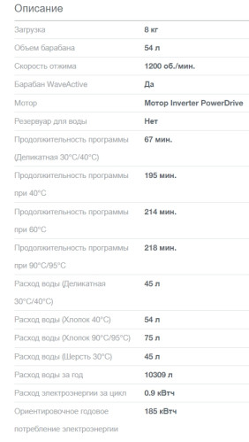 Стиральная машина Gorenje (Горенье) WNPI82BS