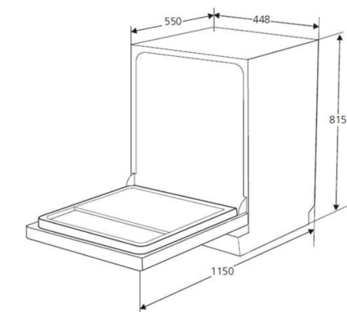 Встраиваемая посудомоечная машина Kuppersberg (Купперсберг) GSM 4573