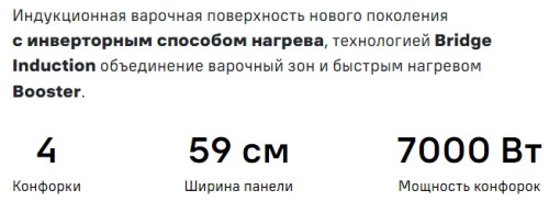 Индукционная варочная панель MAUNFELD CVI604SBEXWH Inverter