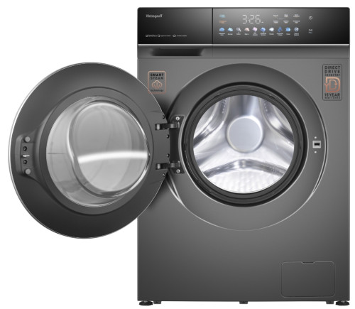 Стиральная машина Weissgauff (Вайсгауф) WM 62210 Direct Drive Touch Inverter Steam Grey