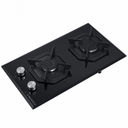 Газовая варочная панель MAUNFELD (Маунфилд) EGHG.32.2CB/G черный + ВИДЕО О ТОВАРЕ