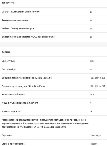 Холодильник Sharp (Шарп) SJ492IHXJ42R
