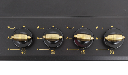 Газовая варочная панель LERAN (Леран) VILLAGE GH 64321 ANTHRACITE