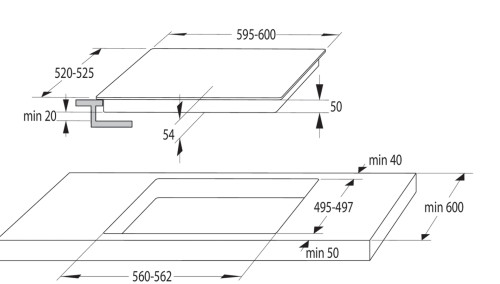 Индукционная варочная панель Gorenje (Горенье) IT643SYB