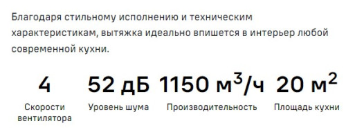 Вытяжка MAUNFELD (Маунфилд) Bath Isla 402 чёрный