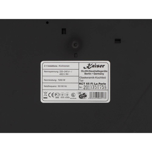 Индукционная варочная панель Kaiser (Кайзер) KCT 65 FIN La Perle