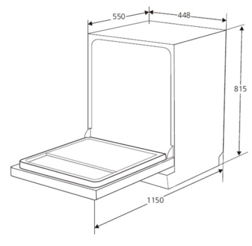 Встраиваемая посудомоечная машина Kuppersberg (Купперсберг) GSM 4572