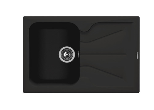 Кухонная мойка Florentina (Флорентина) Гаттинара 780, антрацит