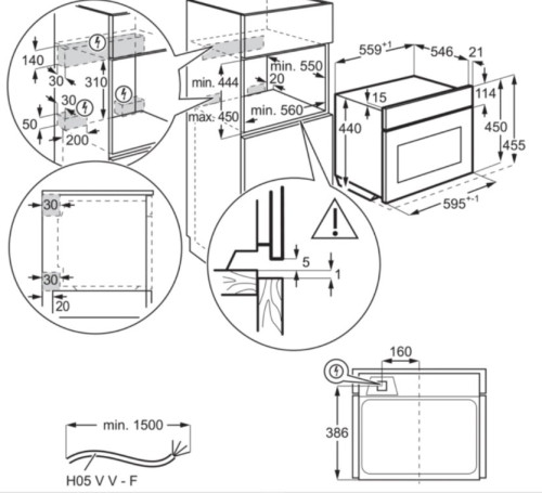 Электрический духовой шкаф Electrolux (Электролюкс) VKL8E00X
