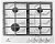 Газовая варочная панель DeLuxe (Делюкс) TG4_750231F-073