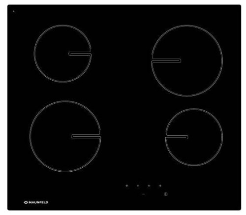 Электрическая варочная панель MAUNFELD (Маунфилд) MVCE59.4HL.SZ-BK + ВИДЕО О ТОВАРЕ