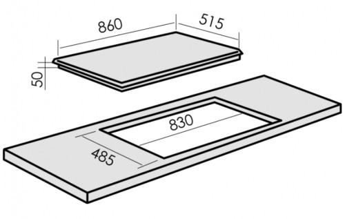 Газовая варочная панель MBS PG-904