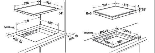 Индукционная варочная панель Kuppersbusch (Купперсбуш) KI 8120.0 SR