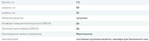 Комбинированная варочная панель Simfer (Симфер) H60V31O522